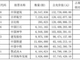 601668股票 中国最大的股票公司有哪些？