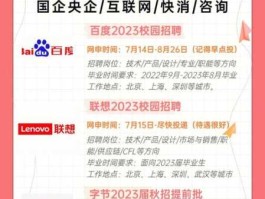 2023届秋招最新招聘信息（2023秋招最新招聘信息）