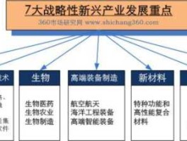 七大战略新兴产业（战新产业是什么？）