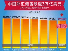 中国3万亿美元外汇存在哪了(中国三万亿美元外汇储备)
