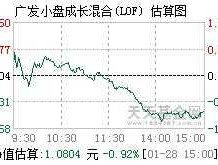 162703广发小盘今日净值（162703广发小盘净值最新）