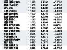 开放式基金每日净值表？每日开放式基金净值表_天天基金网？