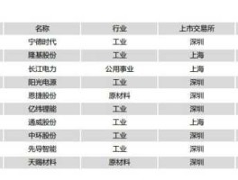 002534股票，碳中和十大龙头公司？