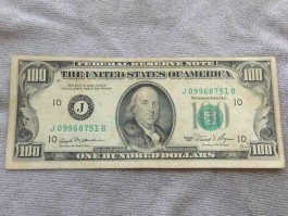 一百美元纸币 美元1，5，10，20，50，100上的头像分别是谁？