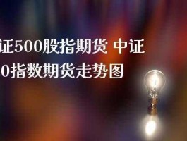 中证500期货 中证500股指期货是什么？