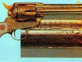 将军雪茄烟 巴顿将军的象牙柄手枪的来历？