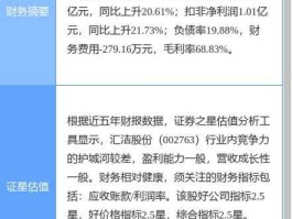 汇洁股份股票最新消息（汇洁股份股票最新消息分析）