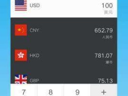 汇率换算app哪个好用（汇率换算app哪个好用些）