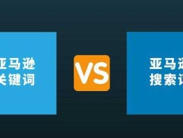 关键词，说一下关键词和搜索词的区别？