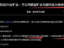兴业矿业（兴业矿业镍矿储量是否属实？）