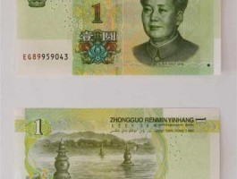 2元人民币背面图案(1元人民币背面图案)