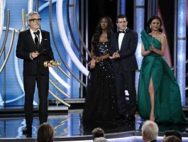 黑人巨炮大战金发美女，金球奖电影？