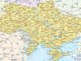 乌克兰国土面积，乌克兰地图多少平方公里？