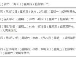 股市中秋放假安排 股票节假日休市规则？