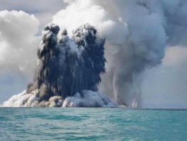 汤加海域发生地震 汤加火山4月份又爆发了么？