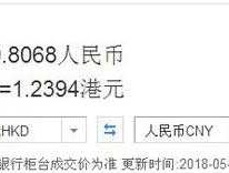 人民币兑换港币（港币如何兑换人民币？）