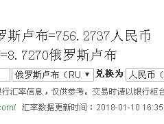 卢布兑人民币汇率 1200卢布换多少人民币？