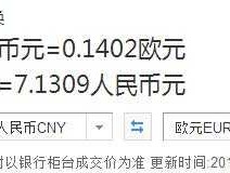 1欧元 人民币(1欧元人民币换算)