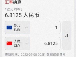 人民币欧元兑换app，文化财经软件如何找到欧元兑人民币？