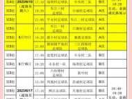 2023年足球赛事时间表(2023年9月足球赛事时间表)