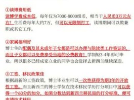 新西兰读博士需要多少钱 新西兰读博士好毕业吗？