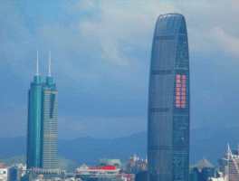 科苑集团？子弹头大厦是叫京基一百吗？