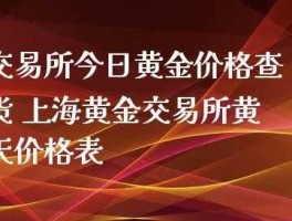 上海黄金交易所官网下载（上海黄金交易所实时金价怎么查询？）