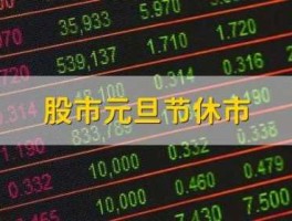 股市休市元旦（元旦 股市休市）