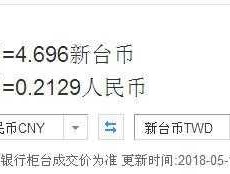 台币如何兑换人民币（台币怎么兑换成人民币）