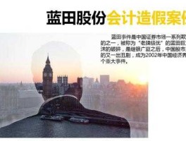 股市造假蓝田（蓝田股份造假案）