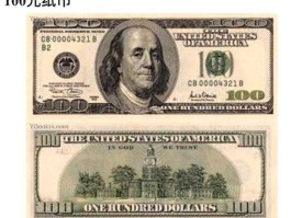 100美元纸币图片（100美元纸币图片反面）