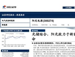 300274阳光电源？阳光电源上市时间？