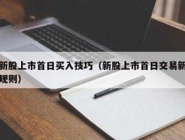 新股上市首日买入技巧，新股上市第一天如何才能买进？