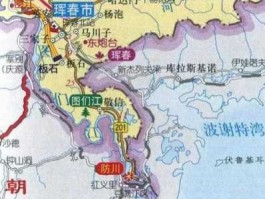 图们江概念？图们江在地图上的位置？