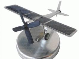太阳能飞机（车载太阳能飞机摆件原理？）