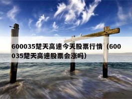 楚天高速股票（高速公路概念股有哪些？）