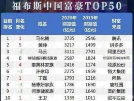 富豪，为什么两大富豪都姓马？