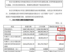 和邦生物三季报预告（和邦生物第三季度业绩预测）