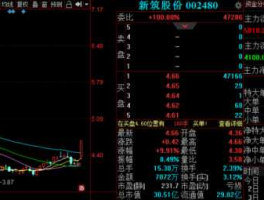 002480股票，现价55元的股票？