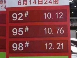 95号汽油油价？95号油价会涨到10元吗？