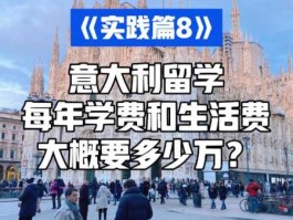 意大利留学费用一年多少人民币（意大利上大学费用多少？）