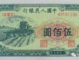 中国人民币500元图片？人民币有五百元一张的了吗？