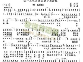 这一次我是真的留下来陪你，留下来陪你是哪首歌？