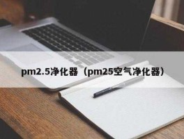 日本pm25 净化器pm25啥意思？