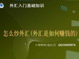 怎么炒外汇怎么操作（如何炒外汇入门视频教程）