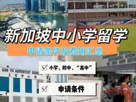 新加坡留学条件费用（新加坡留学条件和费用2020）