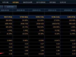 股市财务数据（股市财务数据在哪里看）