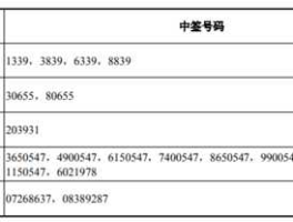 中签号查询？中签号怎么看？