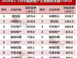 瑞安地产？上海房地产公司排名前十名？