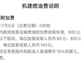 燃油费，现在机票的飞机建设费和燃油费？